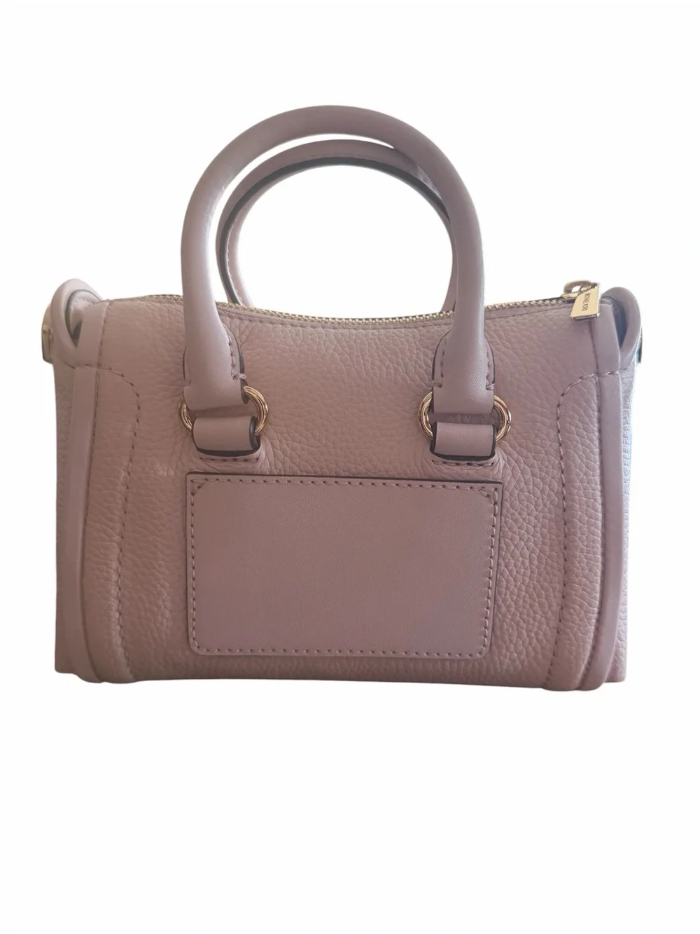 Michael Kors Carene Pink Pebbled Leather Mini Satchel NWT - Picture 3 of 10